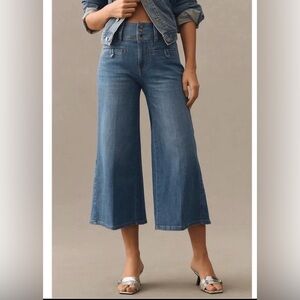 Anthropologie Pilcro Wide Leg Jeans Size 26
